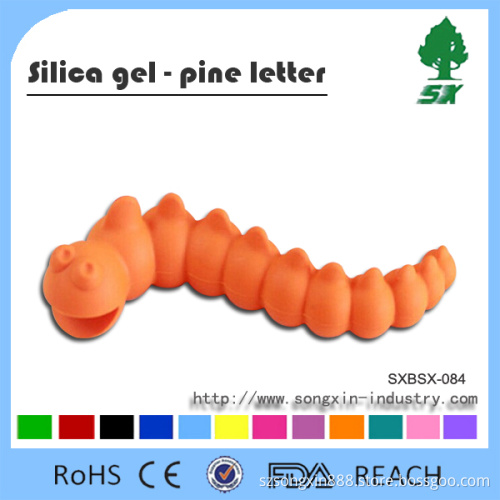 Mini Insect Colorful Silicone Pet Toy For Dog Cat